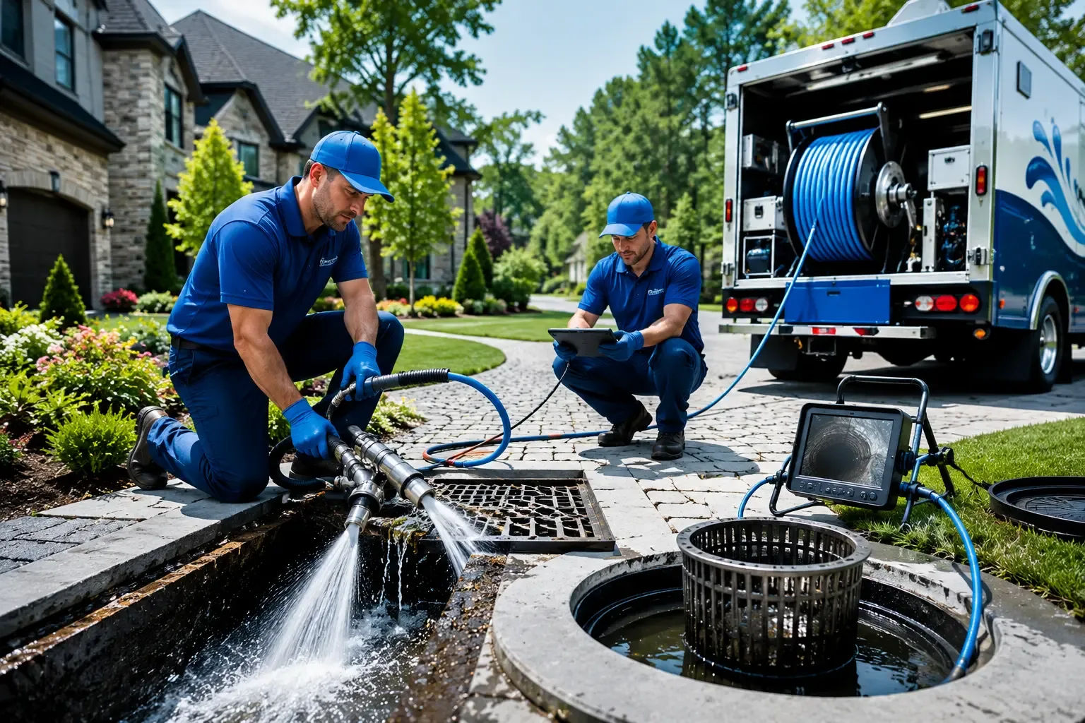 Local outdoor drain cleaning professionals in San Felipe, TX
