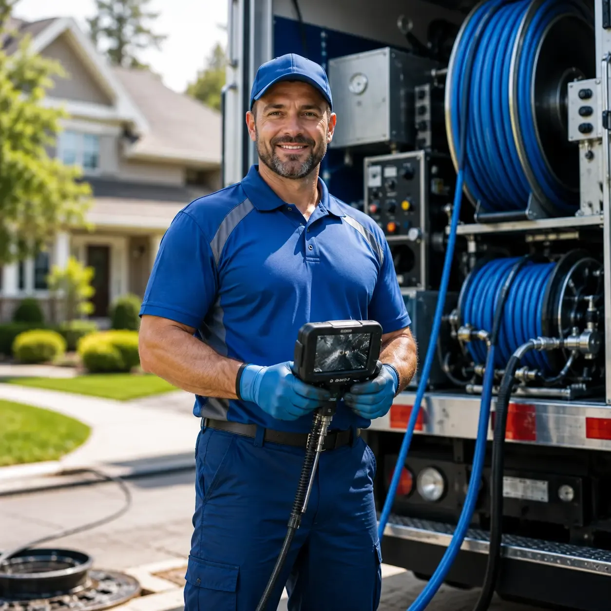 Local outdoor drain cleaning specialists in San Felipe, TX